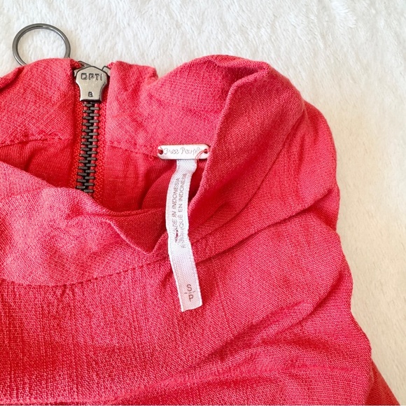 Free People Red Mini Dress - Picture 4 of 8